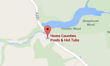 Map to Home Counties (Horsham)