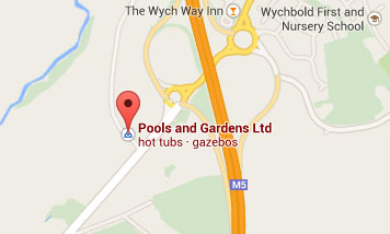 Map to Pools and Gardens Ltd